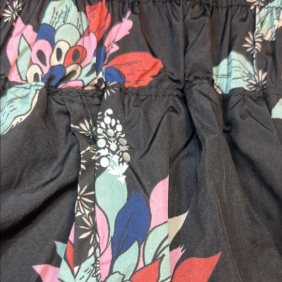 Free People Movement Floral Black‎ Women's Shorts - Picture 2 of 8